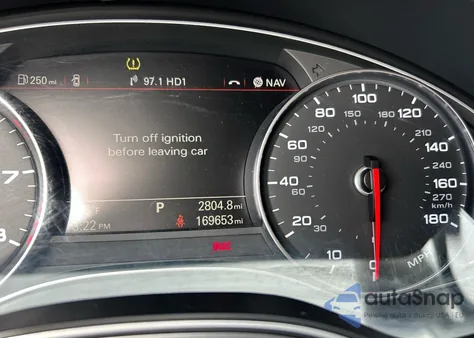 2013 Audi A6 Premium Plus из США, поврежденный, VIN WAUGFAFC4DN031813